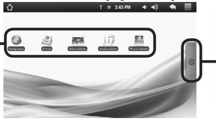 ARCHOS 7 HOME TABLET - INTERFACCIA - 1