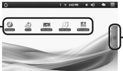 ARCHOS 7 HOME TABLET - DE ARCHOS-INTERFACE - 1