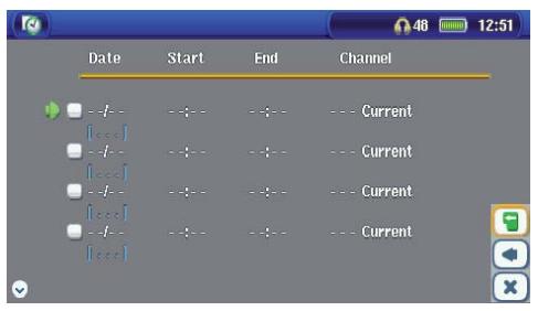 ARCHOS AV 500 - Régler manuellement le Programmateur TV - 2