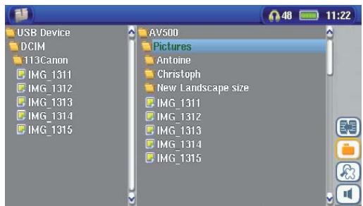 ARCHOS AV 500 - Méthode 1 - 2