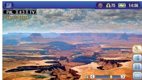 ARCHOS AV 500 - Enregistrer des videos - 3