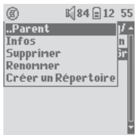 ARCHOS XS202 - Parcourir l'arborescence de répertoires - 3