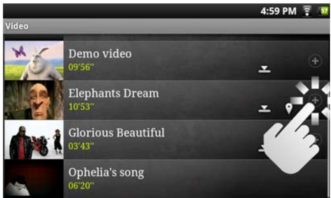 Video Demo video 09'56" Elephants Dream 10'53" Glorious Beautiful 03'43" Ophelia's song 06'20"