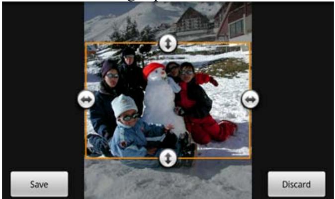 ARCHOS 43 - ROGNAGE D'UNE IMAGE - 2