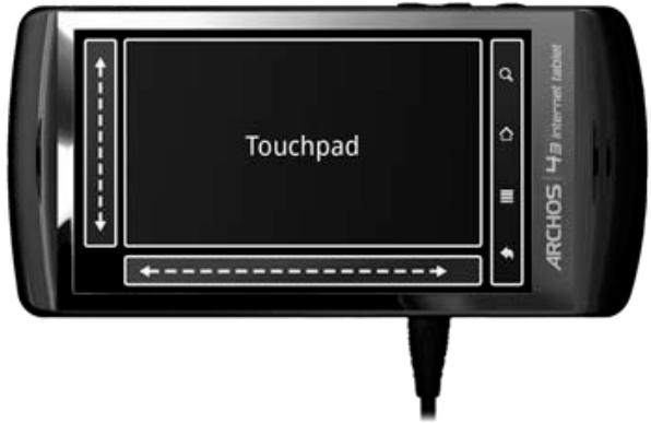Touchpad ARCHOS 4.3 Internet ligation