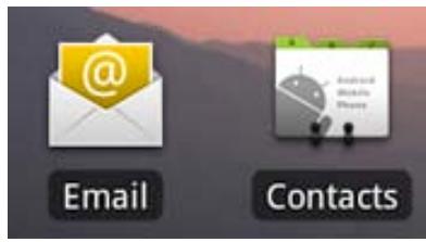 ARCHOS 43 - E-MAILS ET CONTACTS - 1