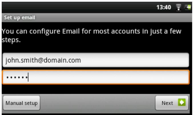 ARCHOS 43 - E-MAILS ET CONTACTS - 2