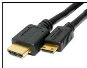 ARCHOS 43 - Câble Mini-HDMI vers Standard-HDMI mâle/mâle - 1