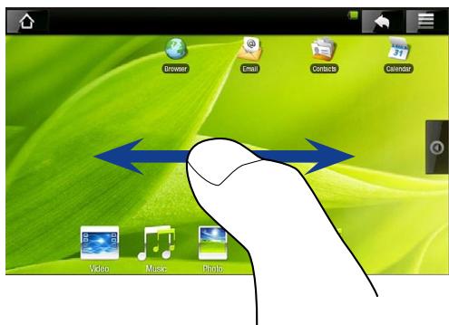 ARCHOS 5 INTERNET TABLET - DESCRIPTION DE L'INTERFACE - 4