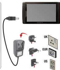 ARCHOS 70 IT 2 - Ładowanie baterii. - 1