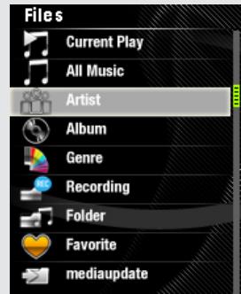 ARCHOS A18B - SELECTIONNER VOTRE MUSIQUE - 1