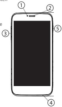 ARCHOS 53 PLATINIUM - Beschreibung des Geräts - 1