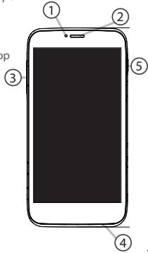 ARCHOS 53 PLATINIUM - Beschrijving van het apparatus - 1