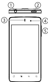 ARCHOS 45 PLATINIUM,  45 TITANIUM,  45 HELIUM - Beschrijving van het apparaat - 1
