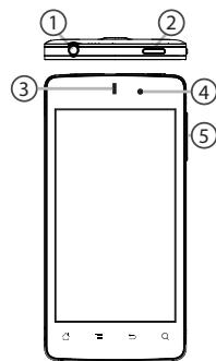 ARCHOS 45 PLATINIUM, 45 TITANIUM, 45 HELIUM - Descripción del dispositivo - 1