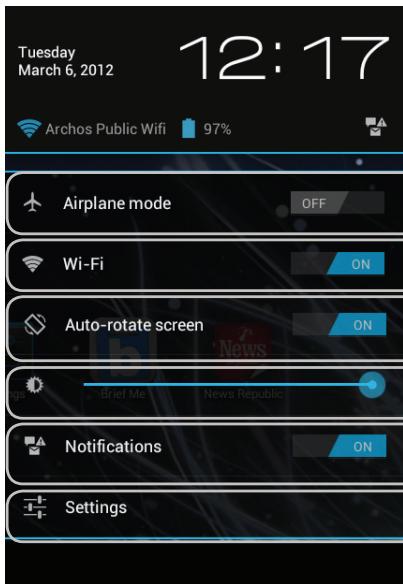 ARCHOS 80 CHILDPAD - El Interfaz Android™ - 1