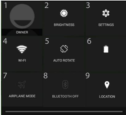 ARCHOS 101 OXYGEN - Interfejs Android™ - 1