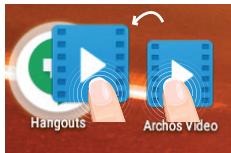 ARCHOS 101D PLATINUM - Ein Element deinstallieren: - 1
