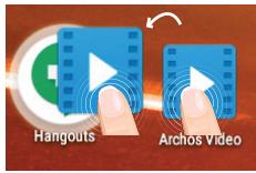 ARCHOS 101D PLATINUM - Déinstaller une application : - 1