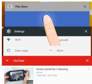 ARCHOS 70B HELIUM - Letzte Apps - 1