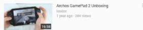 ARCHOS 70B HELIUM - Letzte Apps - 3