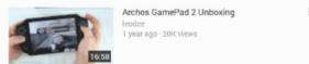 ARCHOS 70B HELIUM - Letzte Apps - 5
