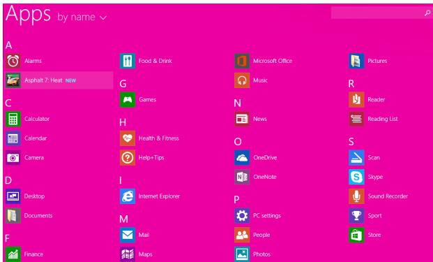 ARCHOS 80 CESIUM - All apps - 1