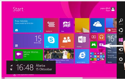 ARCHOS 80 CESIUM - A interface Windows™ - 2
