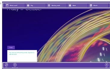 ARCHOS 80 CESIUM - Comandi visualizzati - 1