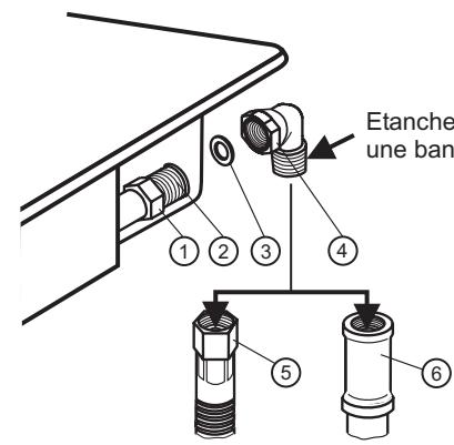 FAGOR 5CFI-4G - RACCORDEMENT GAZ NATUREL - 1