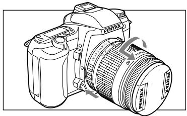 PENTAX MZ-6 - Maniement de I'objectif - 1