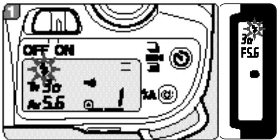 PENTAX MZ7 - Portée effective du flash avec les modes "smart" et programme et un film 100 ISO (400) - 1