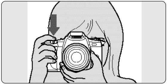 PENTAX MZ7 - Tenue horizontale de I'appareil - 1