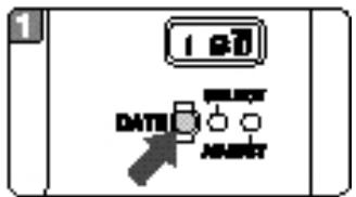 PENTAX MZ7 - Réglage de l'année/mois/jour - 1