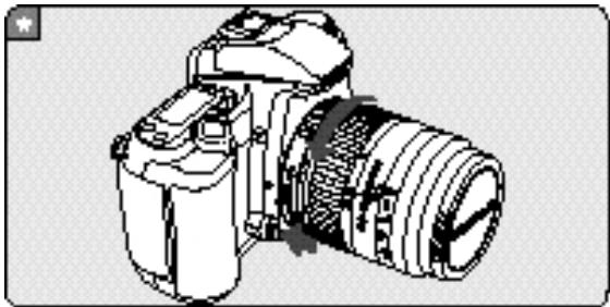 PENTAX MZ7 - MONTAGE DE L'OBJECTIF - 4