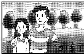 PENTAX MZS - Sur le dos de l'appareil, presse la touche DATE pour régler le format d'impression désire. - 3