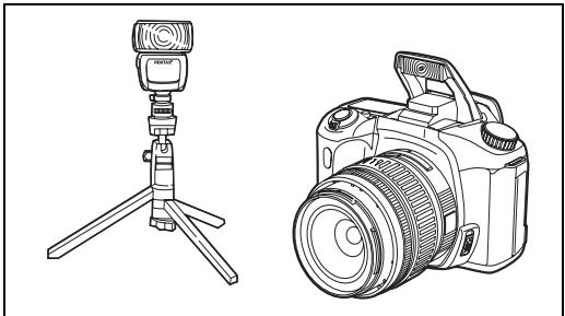 PENTAX AF 360 FGZ - ■ Mode asservi - 1