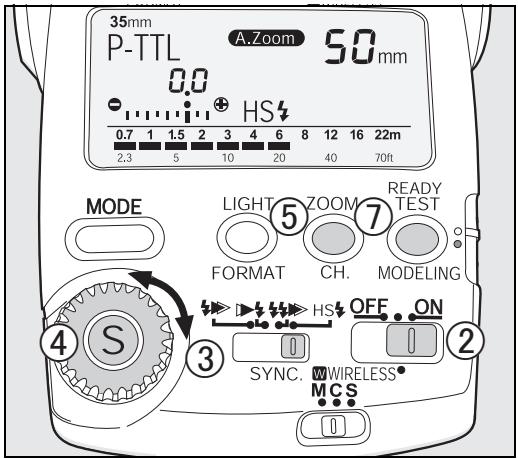 PENTAX AF 360 FGZ - ■ Mode synchro flash haute vitesse - 1