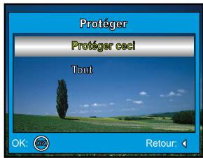 PENTAX OPTIO 50 - Protéger des images/clips vidéo - 2