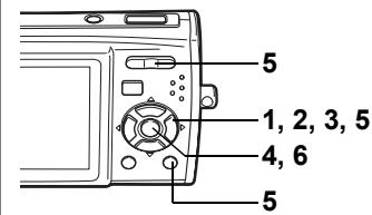 PENTAX OPTIO M30 - Appuyez sur le bouton OK. - 2