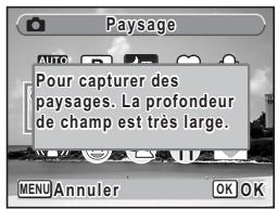PENTAX OPTIO M30 - Appuyez sur le bouton OK. - 1