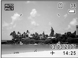 PENTAX OPTIO M30 - Laisser l'appareil choisir le mode de prise de vue optimal (mode programme image auto) - 1