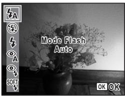 PENTAX OPTIO M30 - Appuyez sur le bouton OK. - 1