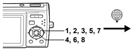 PENTAX OPTIO M30 - Protection de l'ensemble des images et des fichiers son - 5