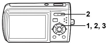 PENTAX OPTIO M30 - Appuyez sur le bouton OK. - 3
