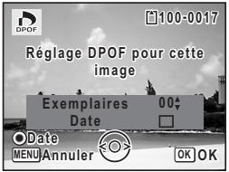 PENTAX OPTIO M30 - Appuyez sur le bouton OK. - 1
