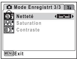 PENTAX OPTIO M30 - Réglage de la netteté (Netteté) - 1