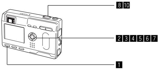 PENTAX OPTIO S - Utilisation des réglages des fonctions prédéfinies (Mode utilisateur) - 2