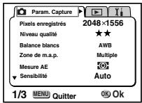 PENTAX OPTIO S - Modification du type des sons de démarrage, de déclenchement ou système - 2