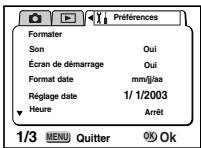 PENTAX OPTIO S - Changement de l'écran de démarrage - 3